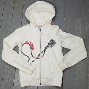 LAMB L.A.M.B Gwen Stefani Rare Zip Hoodie Early 2000s 2006? Womens Size Small